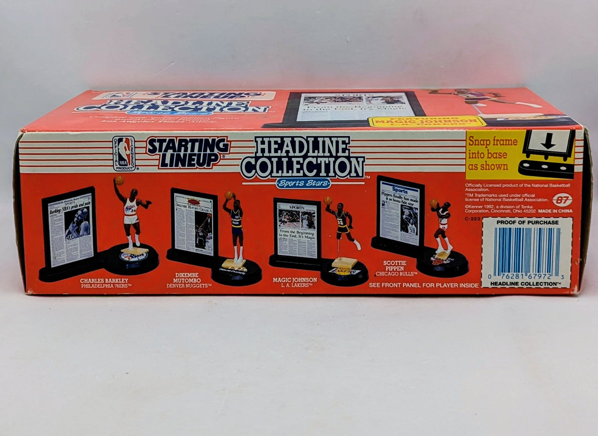 1992 Kenner Starting Lineup Headline Collection Magic Johnson LA Lakers image 5