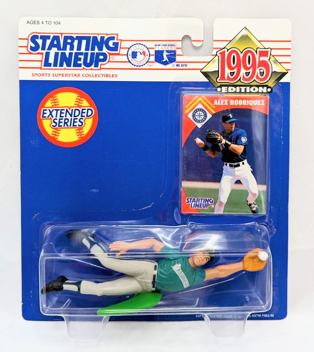 1995 Starting Lineup Alex Rodriguez Seattle Mariners Baseball Figure