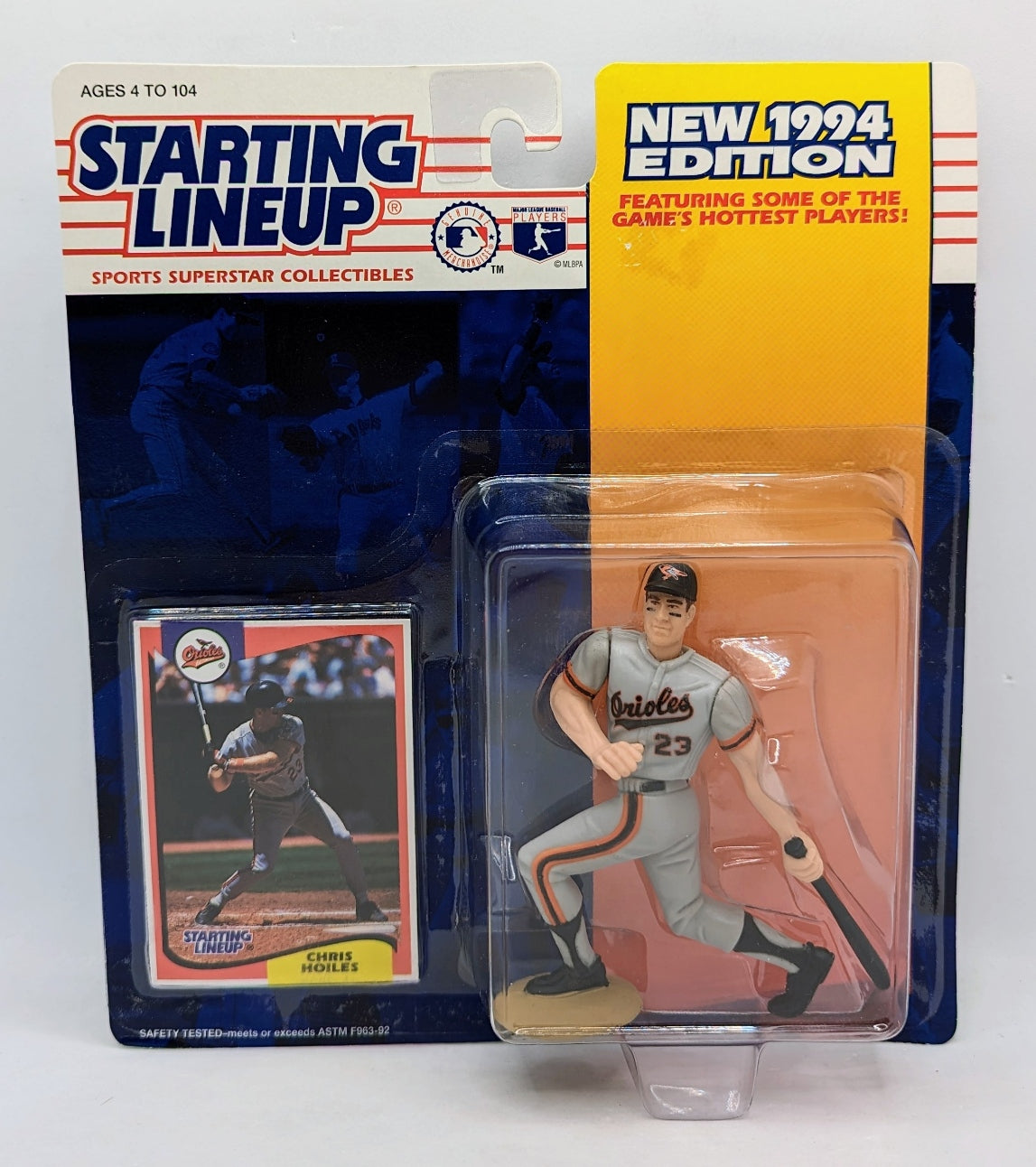 1994 Kenner Starting Lineup Chris Hoiles Baltimore Orioles Figure