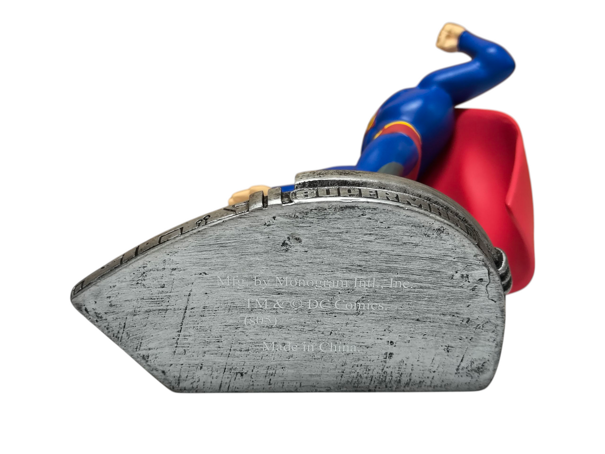 2005 Monogram Justice League Cartoon Network Cold Cast 4.5" Superman Figurine image 5