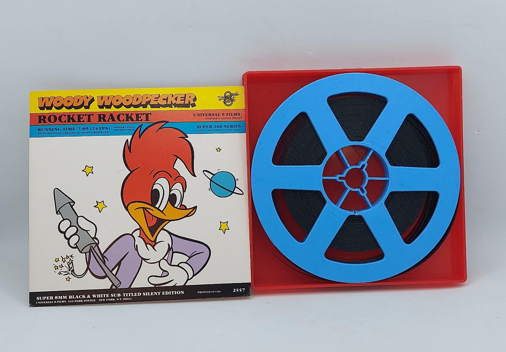 Vintage Woody Woodpecker No. 2557 Rocket Racket Super 8mm Universal 8 Films image 2