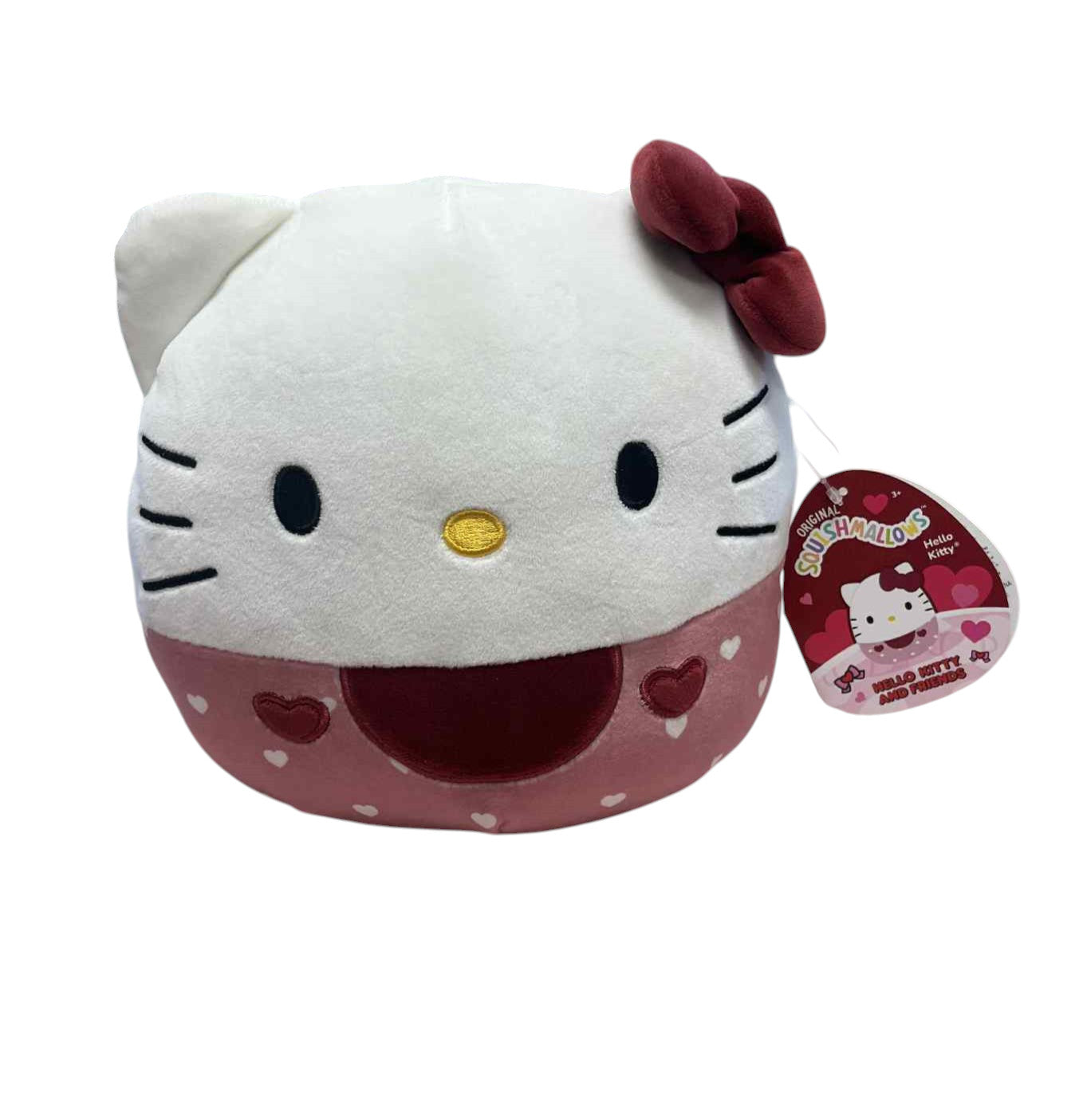 Squishmallow Sanrio Hello Kitty Valentines Day Hearts 8” Plush