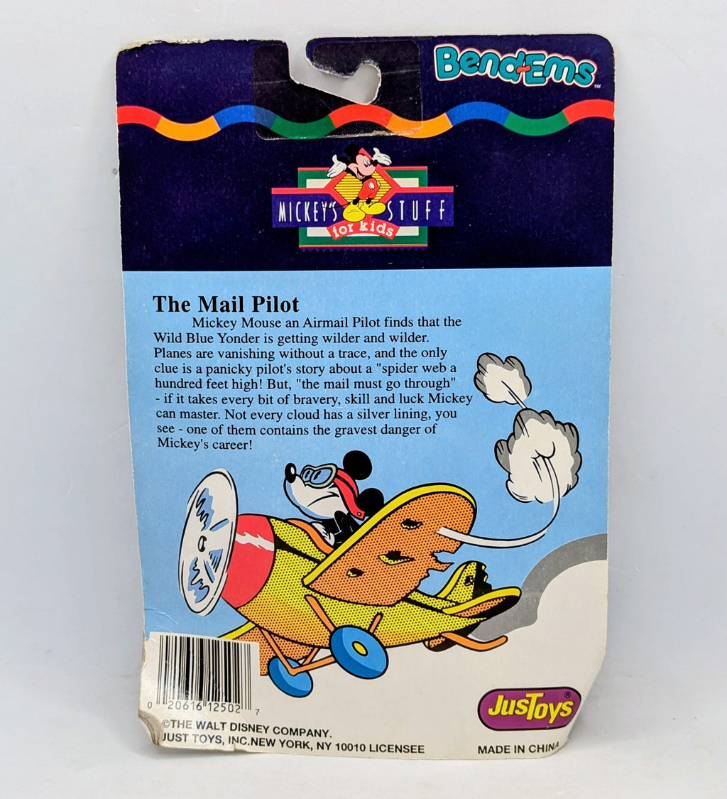JusToys Bend-Ems Mickey Mouse The Mail Pilot Minnie Mouse 12223A image 2