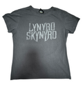 Vintage Junk Food Lynyrd Skynyrd Swamp World Tour Grey Womens XL T-Shirt
