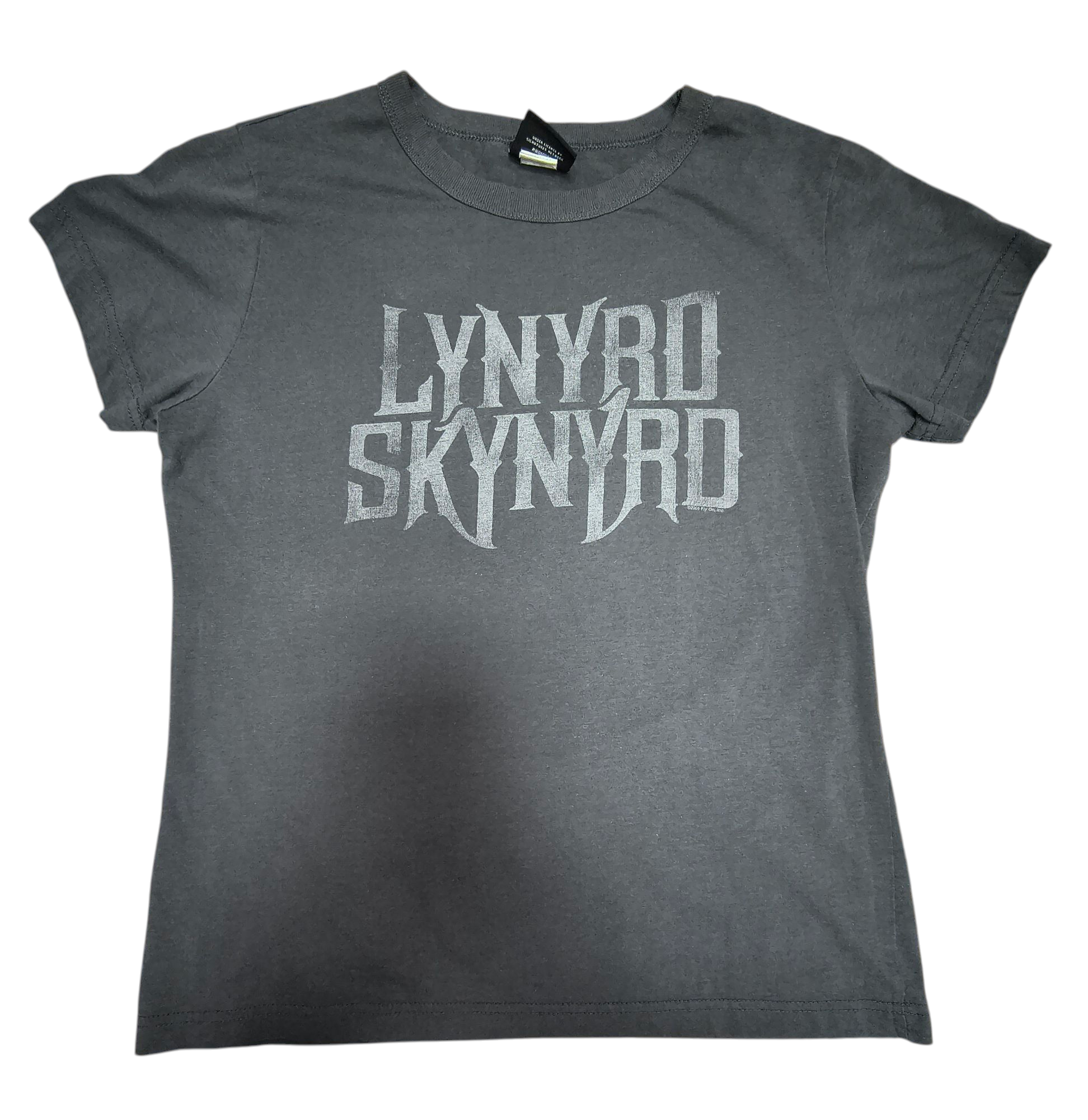Vintage Junk Food Lynyrd Skynyrd Swamp World Tour Grey Womens XL T-Shirt
