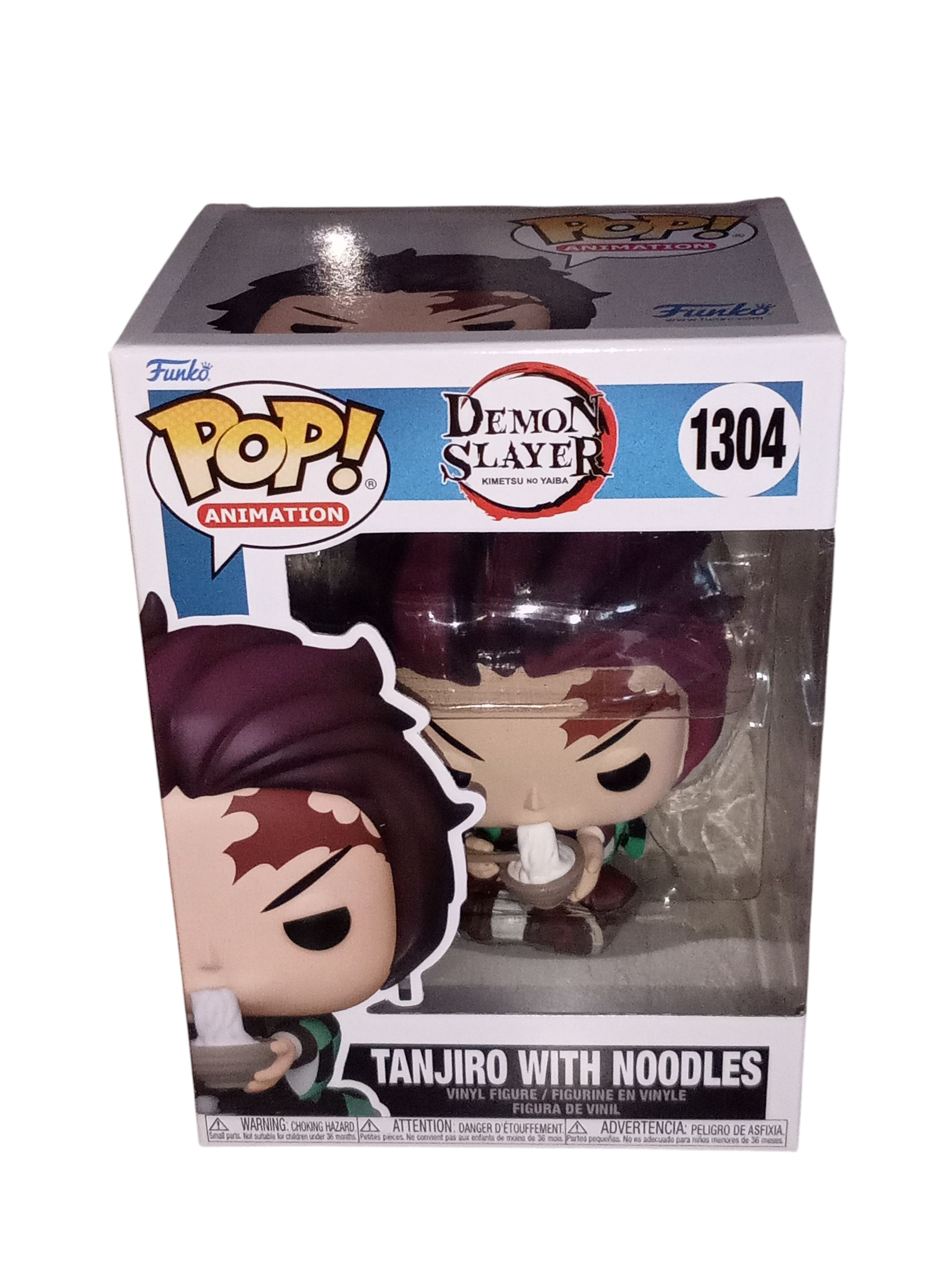 Funko Pop! Anime Demon Slayer Kimetsu no Yaiba Tanjiro with Noodles #1304
