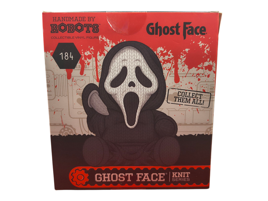 Handmade By Robots Knit Series Scream #184 Ghost Face Collectible Vinyl Figure image 2