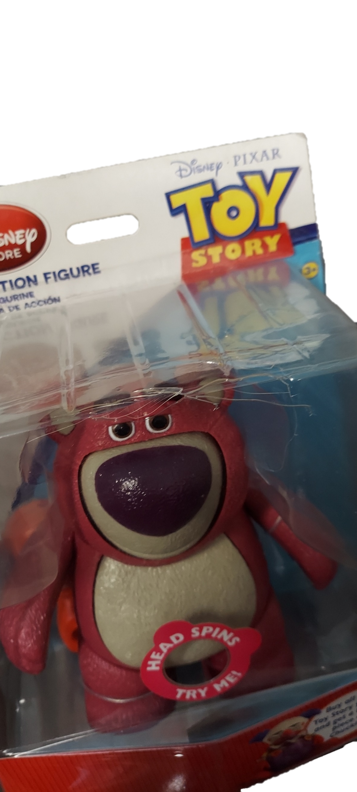 Disney Store Exclusive Toy Story Lotso Action Figure w/ Chuckles Foot BAF Piece image 2