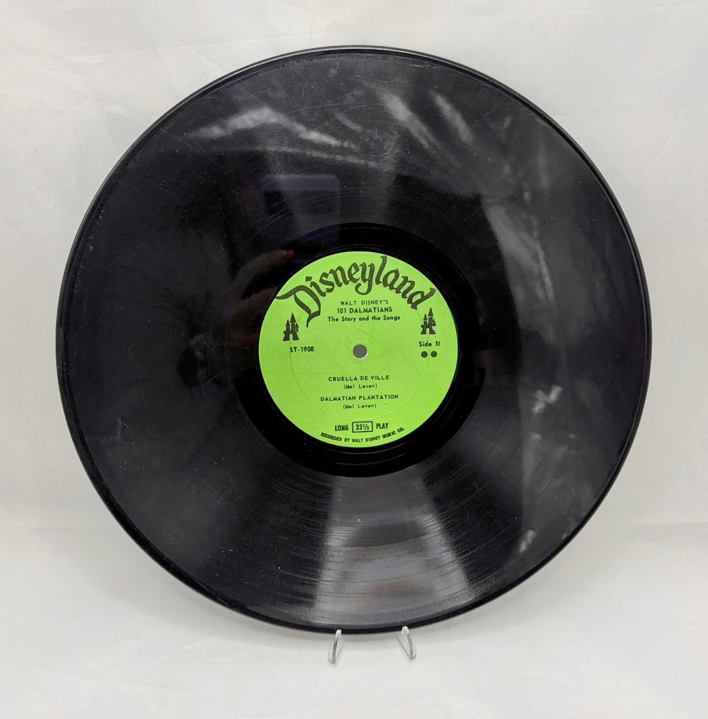 Vintage Walt Disney's Adventure Of Little Hiawatha And His Friends Vinyl Record image 2