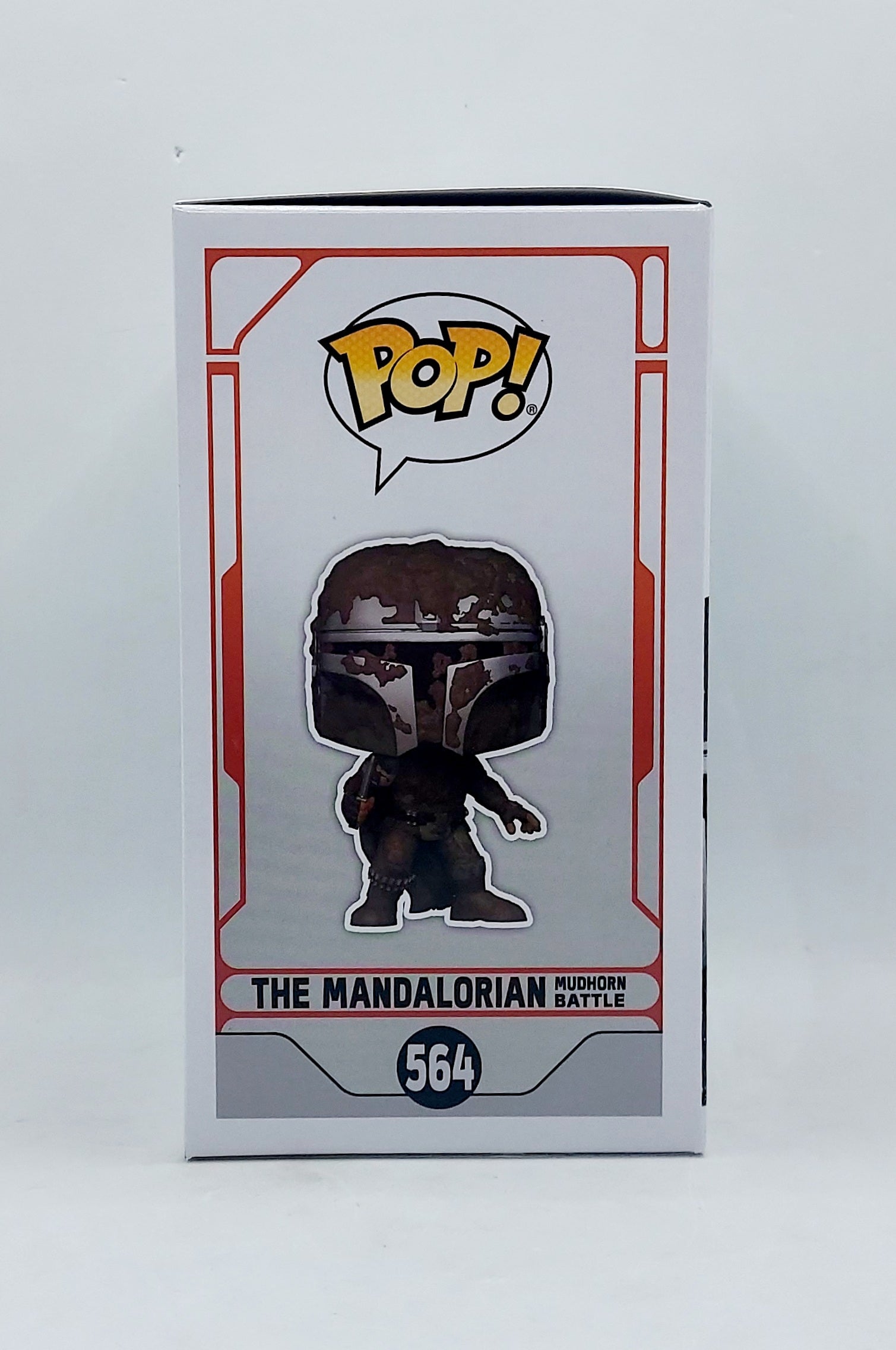 Funko Pop Gamestop Exclusive The Mandalorian Mudhorn Battle #564 image 3