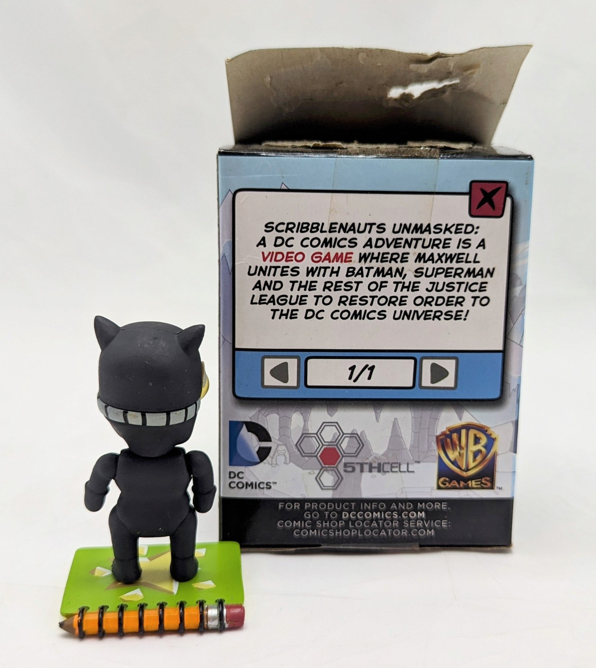 Scribblenauts Unmasked DC Comics Series 4 Mini Catwoman 2.5 inch Figure image 2