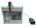 2014 Hallmark Keepsake Window Wonderland Happy Holiday Ornament Light Sound