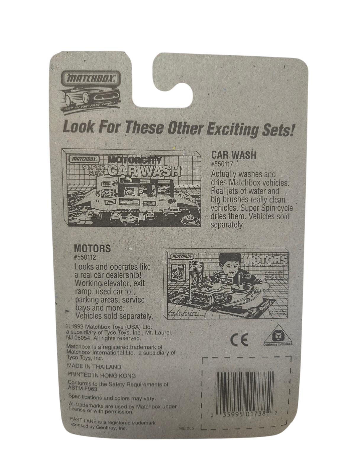 1993 Matchbox Super Fast Corvette Stingray III #38 Purple Diecast 1:64 image 2