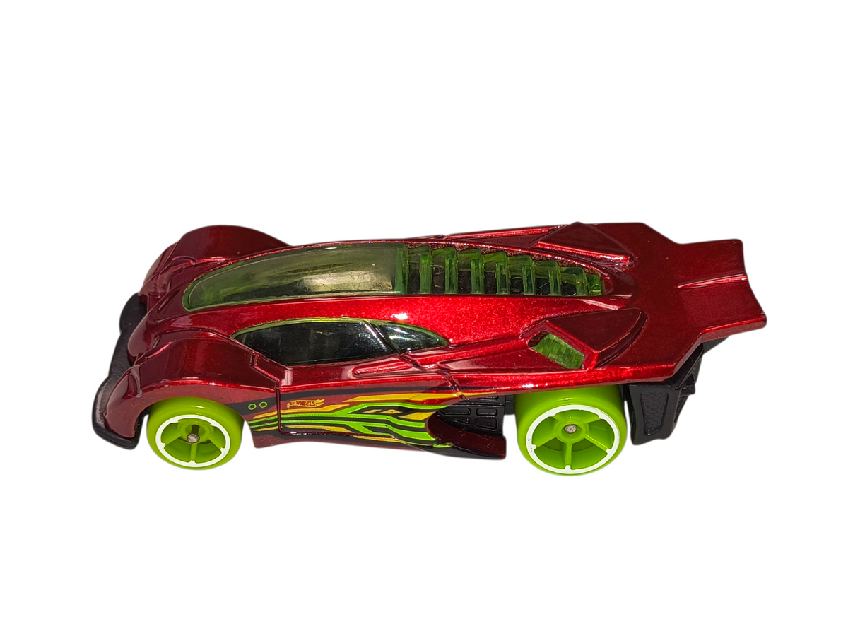 2014 Hot Wheels Side Draft Red Nitrobot Attack Multipack Exclusive 1:64 Diecast image 2
