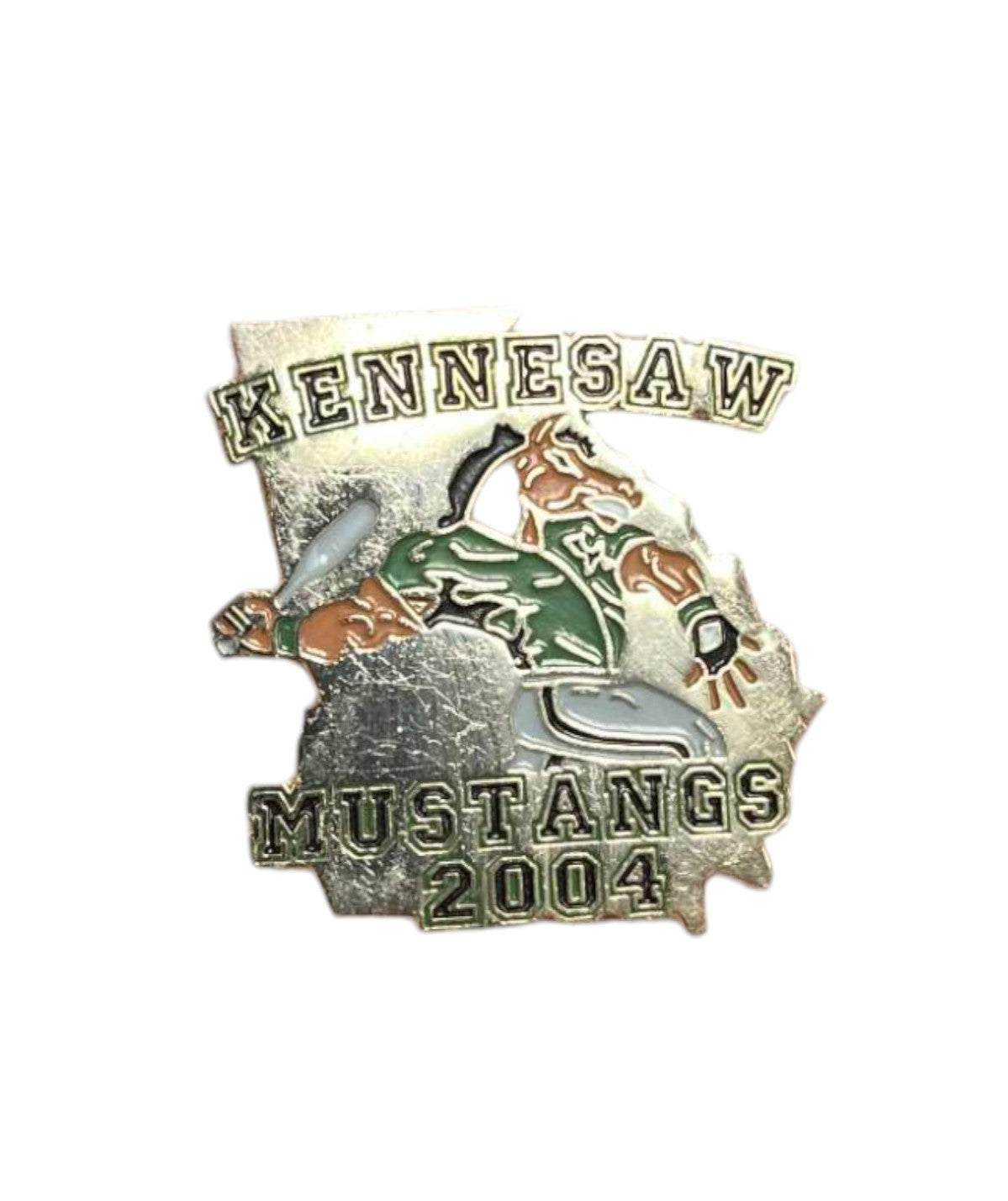 2004 Cooperstown Dreams Park Trading Pins Kennesaw Mustangs Baseball Pin