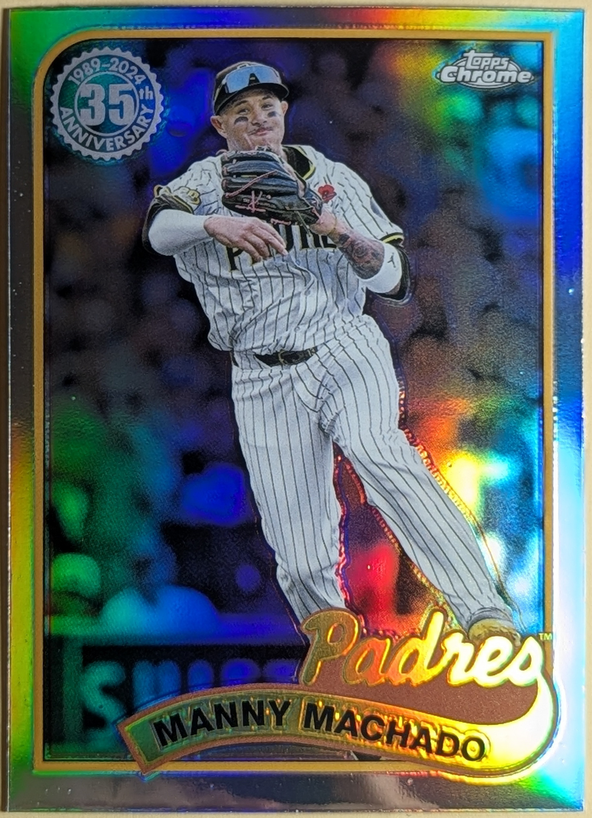 2024 Topps Chrome Update '89 Topps #89CU18 Manny Machado San Diego Padres