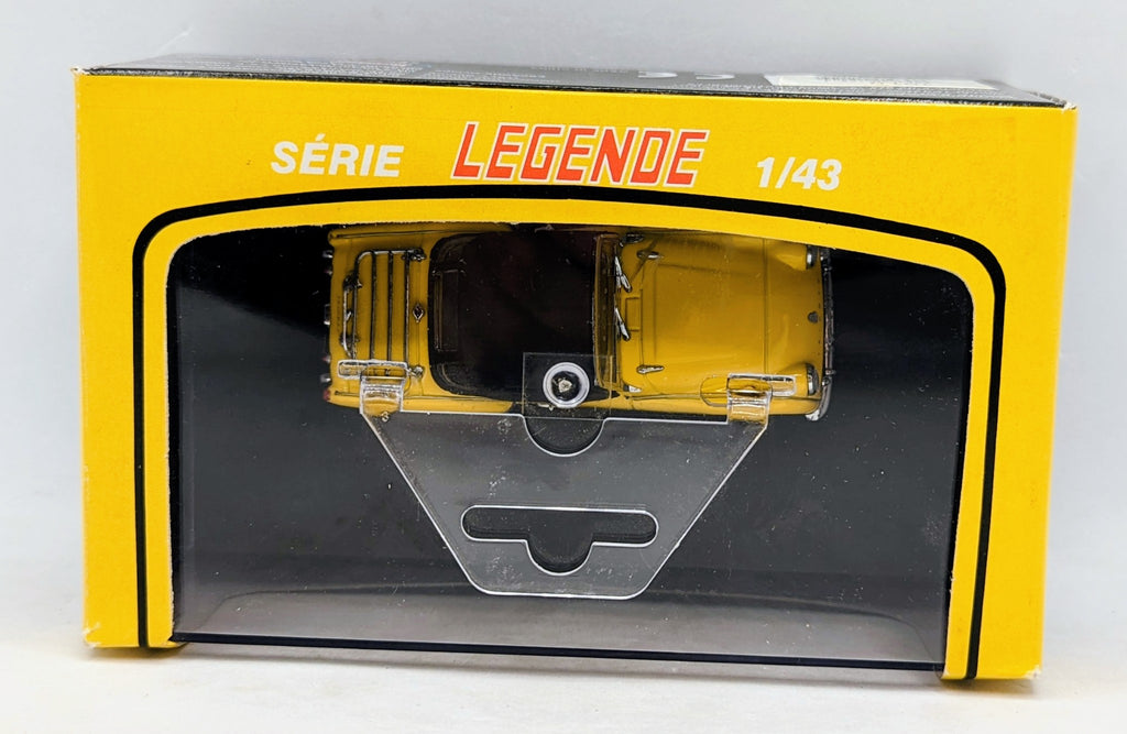 Jouef Evolution Legend Triumph TR3-A Soft Top Jaune Yellow 1/43 #1010 image 2