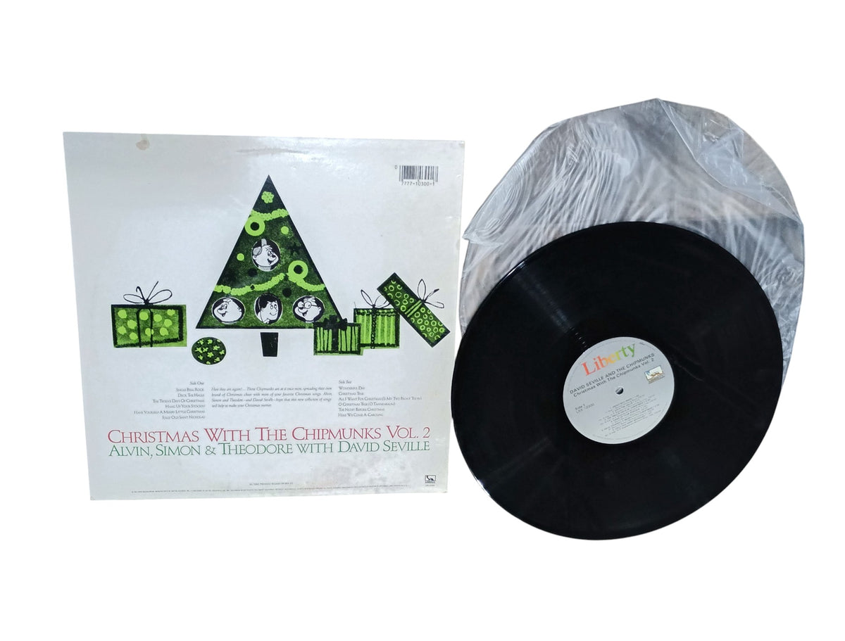 1975 Liberty Christmas With The Chipmunks Volume 2 LNX-10300 Vinyl LP image 2