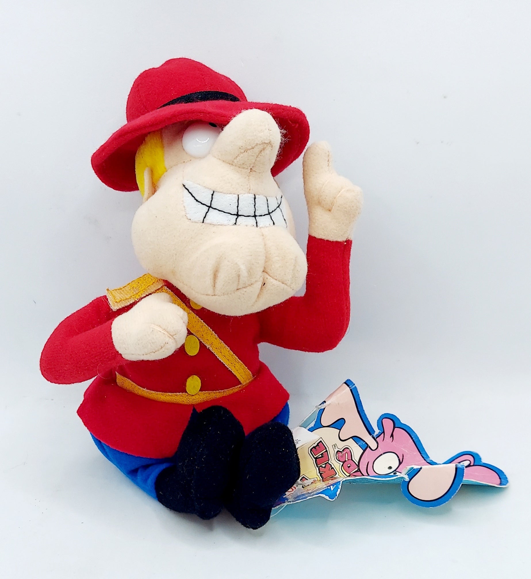 2000 Rocky & Bullwinkle Friends 9" Plush CVS Exclusive Dudley Do Right