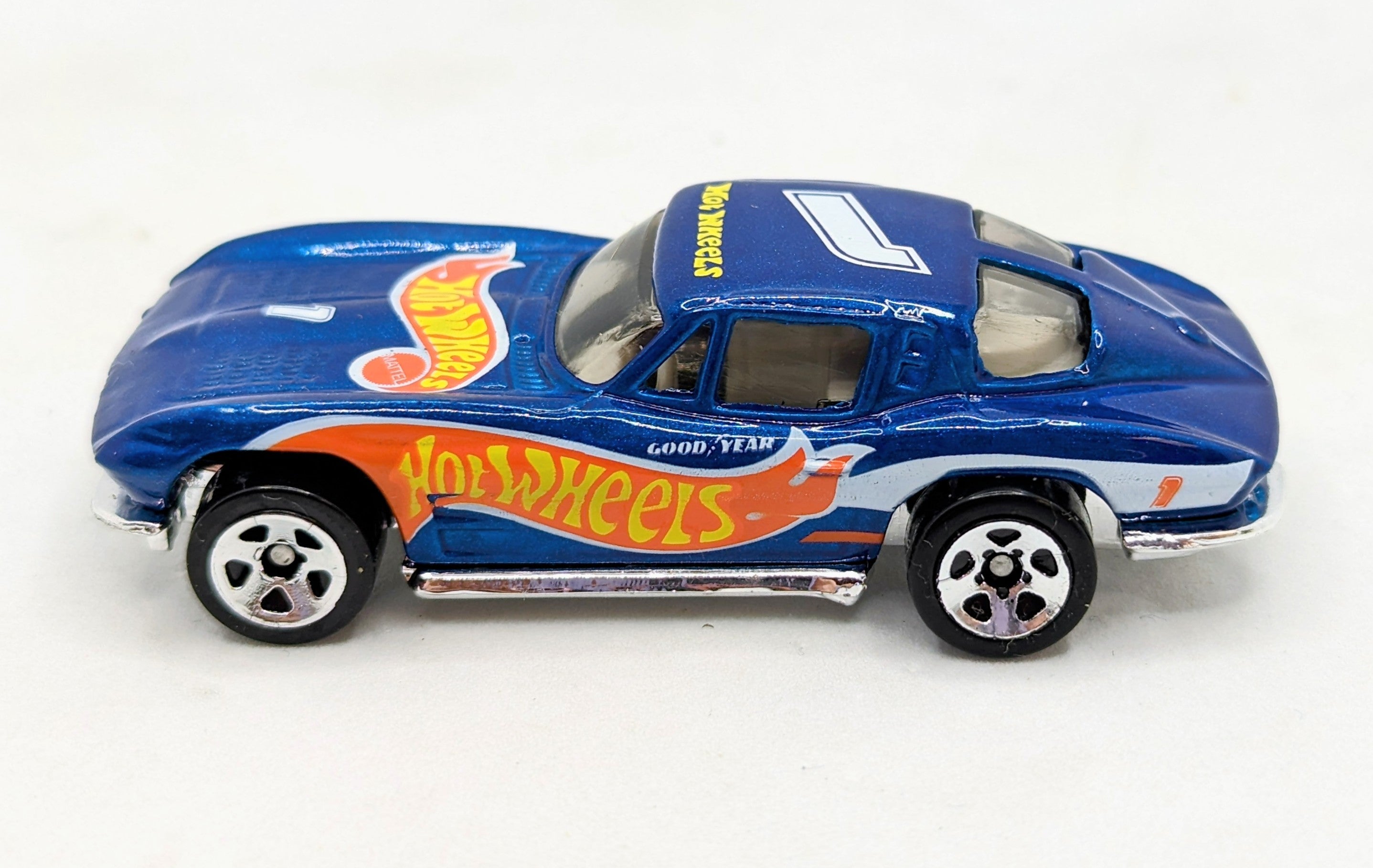 1979 Hot Wheels '63 Corvette Blue Diecast Loose Car