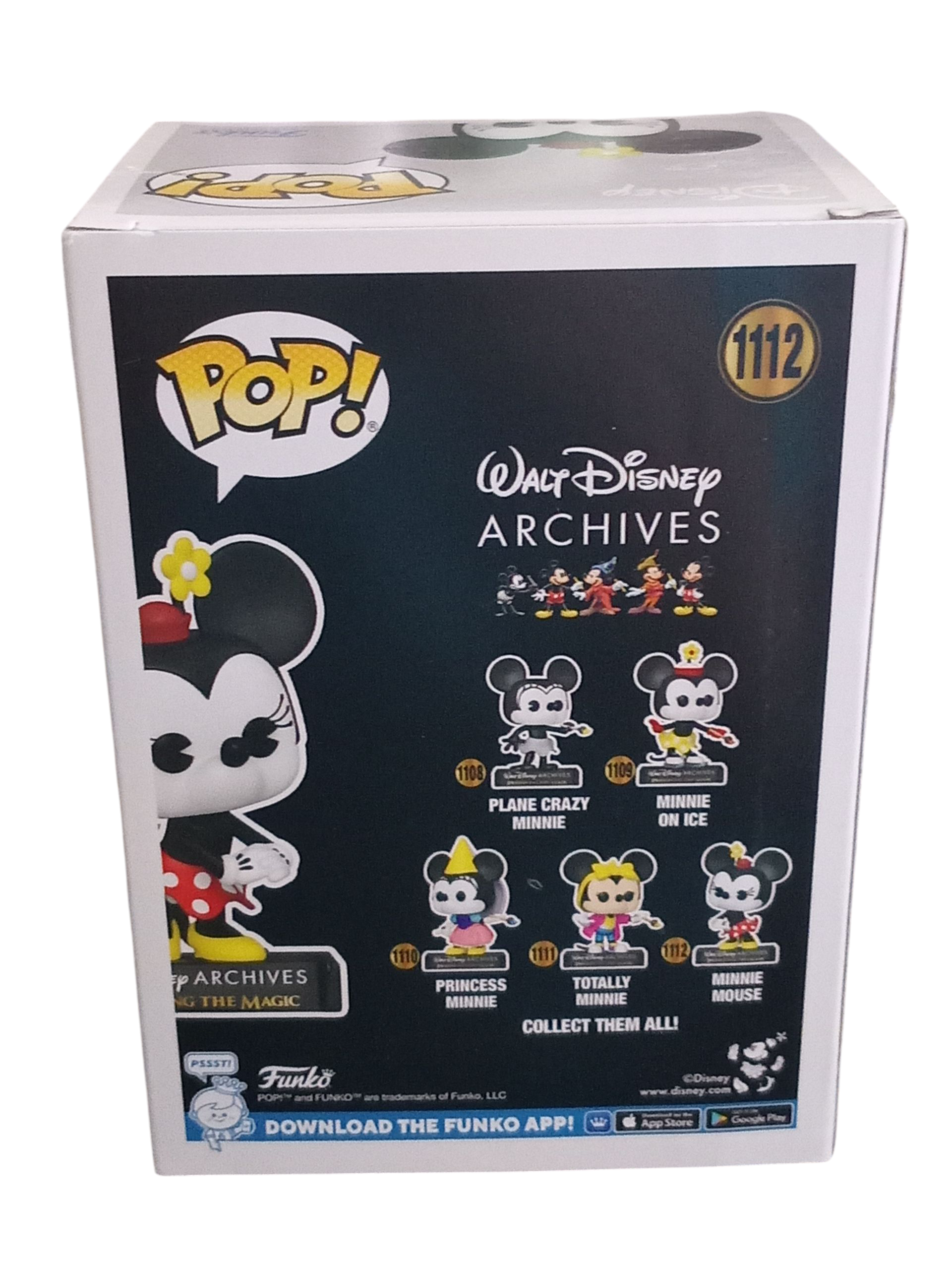 Funko Pop! Disney Walt Disney Archives Minnie Mouse #1112 image 2