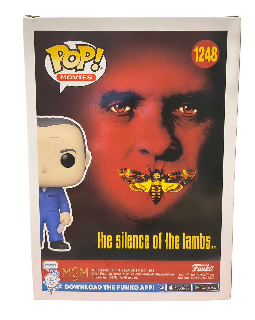 Funko Pop! Movies The Silence of the Lambs Hannibal Lecter #1248 image 2