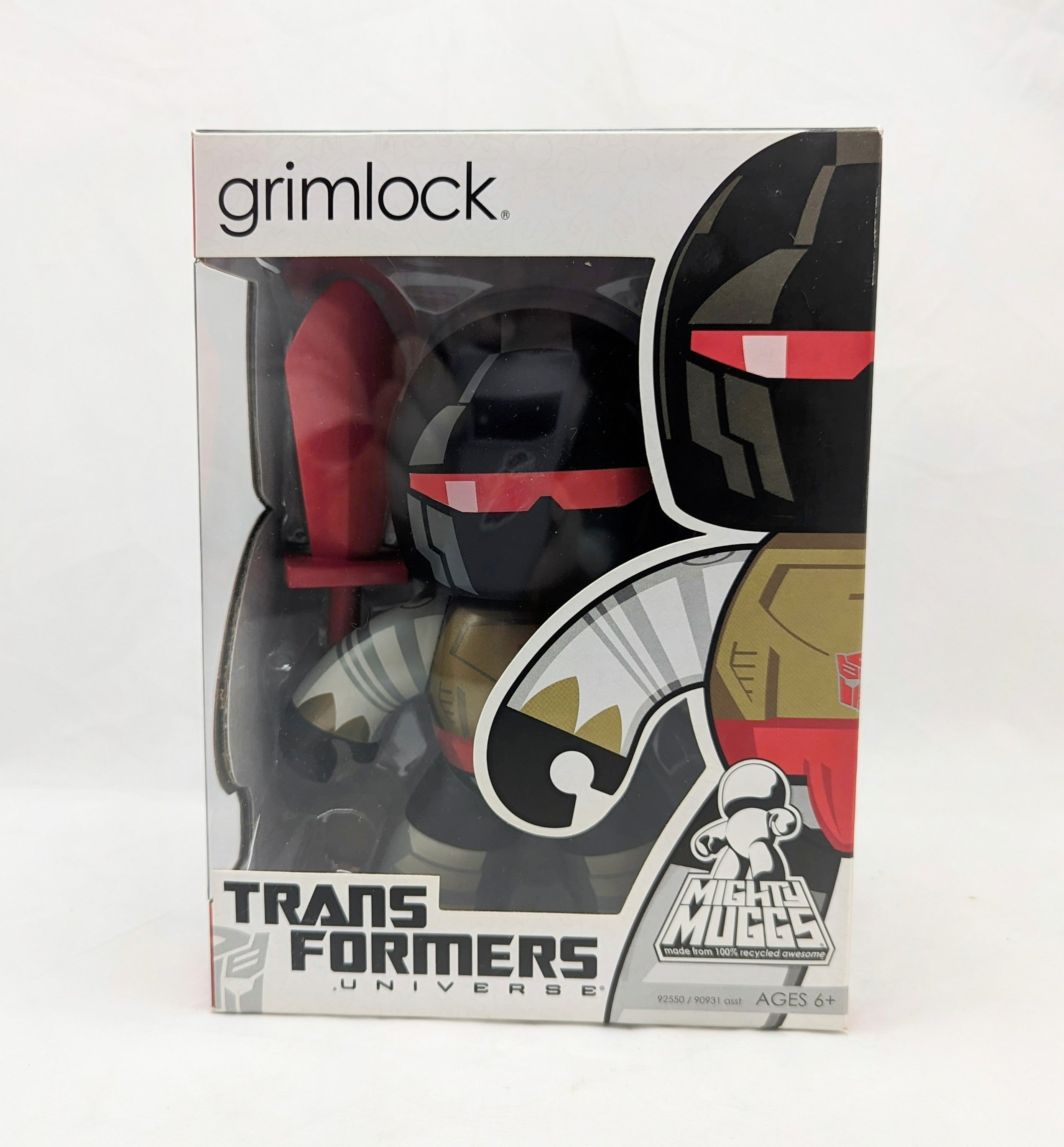 2008 Mighty Muggs Transformers Universe Grimlock 6" Vinyl Figure