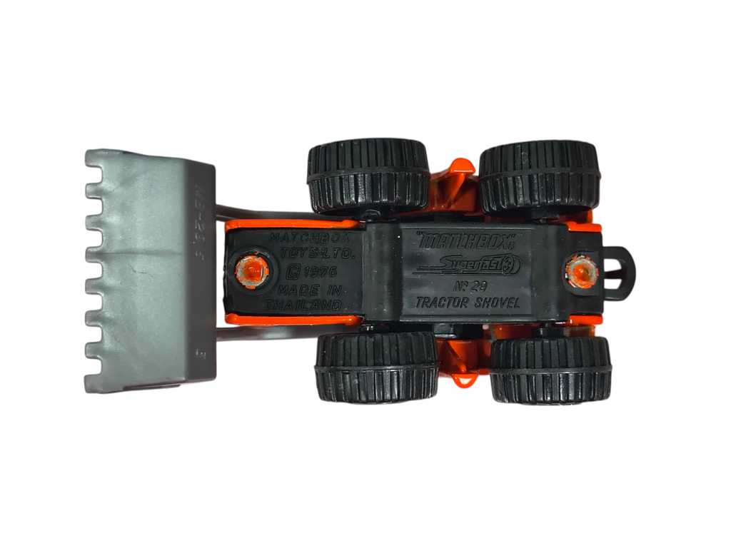 Matchbox Superfast #29 Tractor Shovel Red image 3