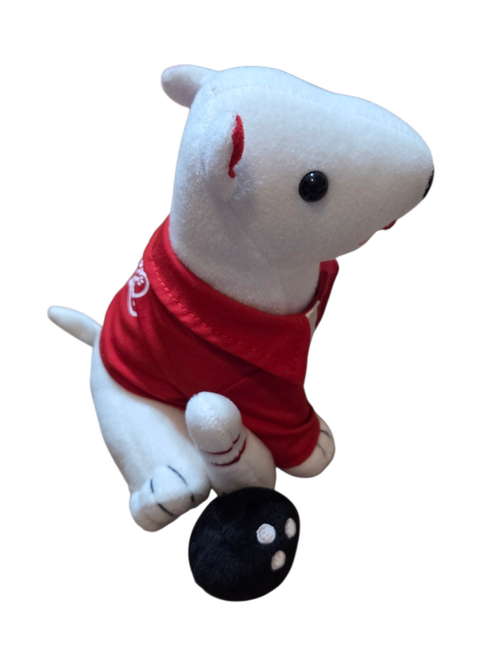 Target Bullseye Bowler Bowling Bowl Terrier 7" Dog Plush image 4