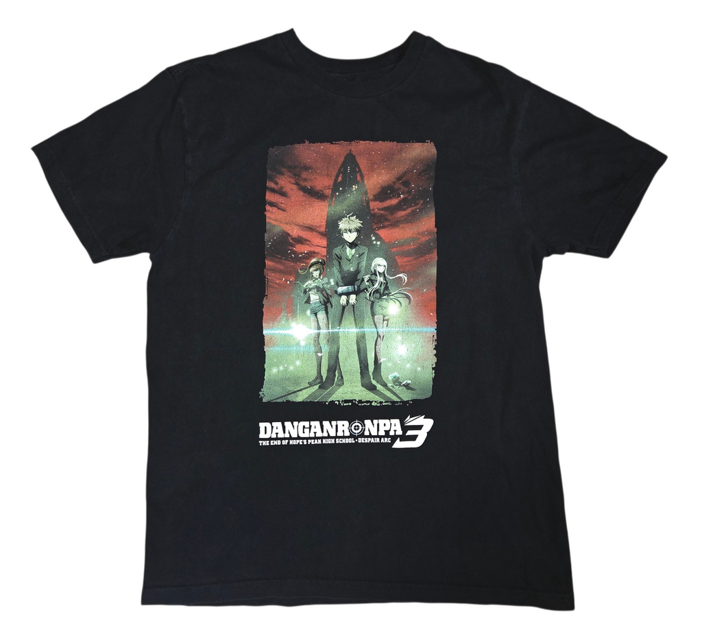 Danganronpa 3 The End of Hope's Peak High School Despair Arc Black T-Shirt M