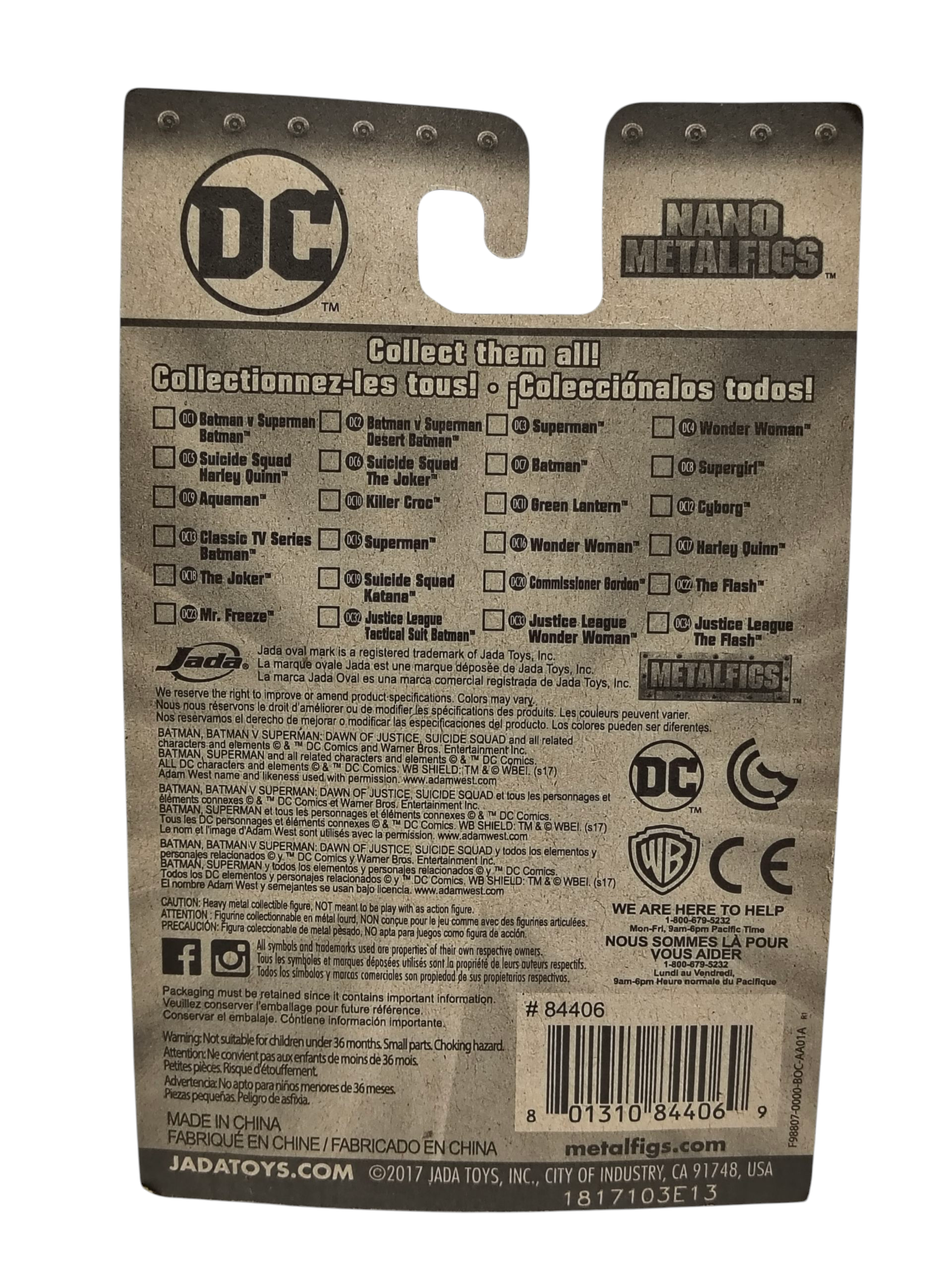 Jada DC Comics Nano Metalfigs - Supergirl DC8 image 2