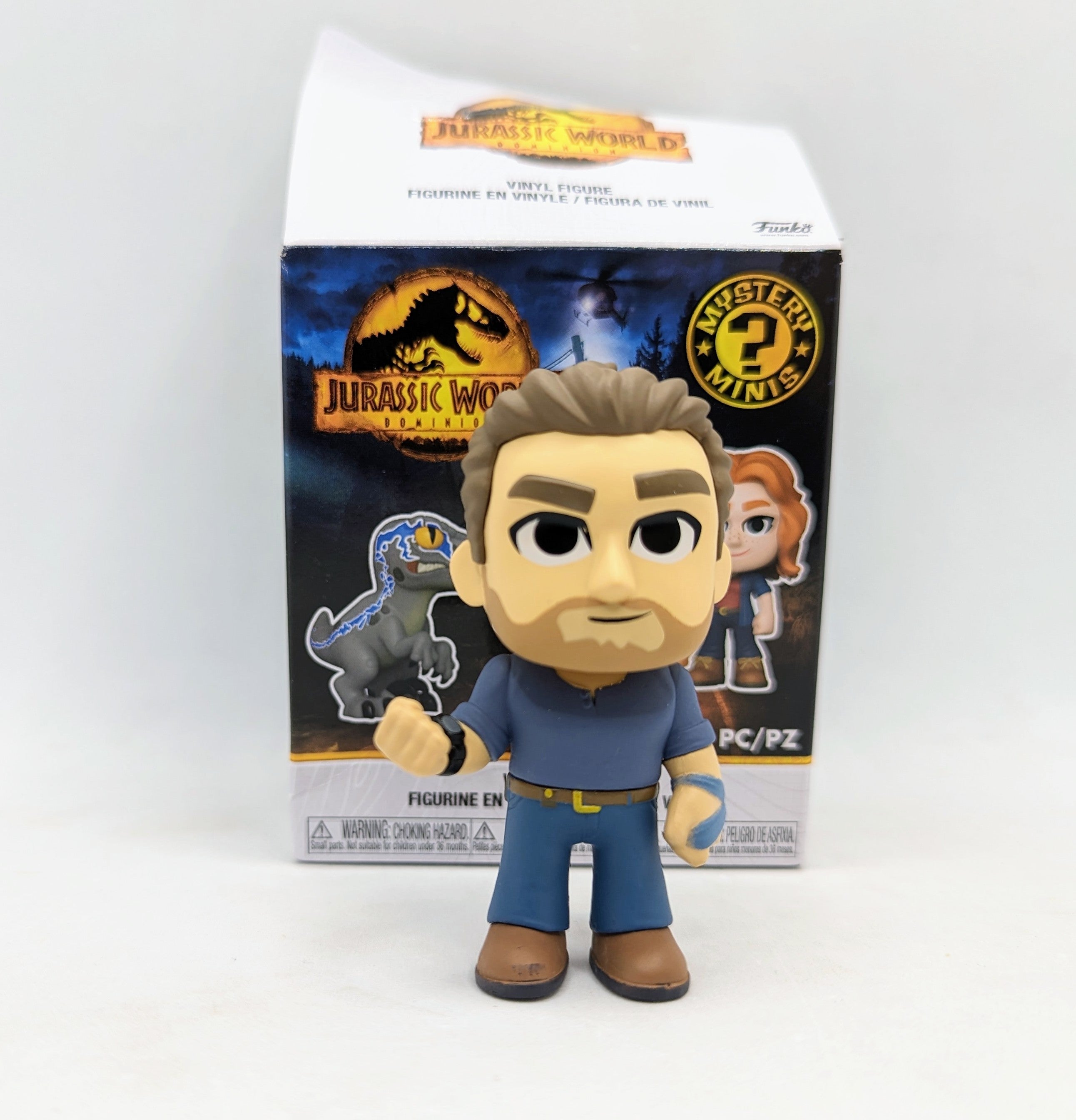 Funko Mystery Minis Jurassic World Dominion Owen Grady Chris Pratt