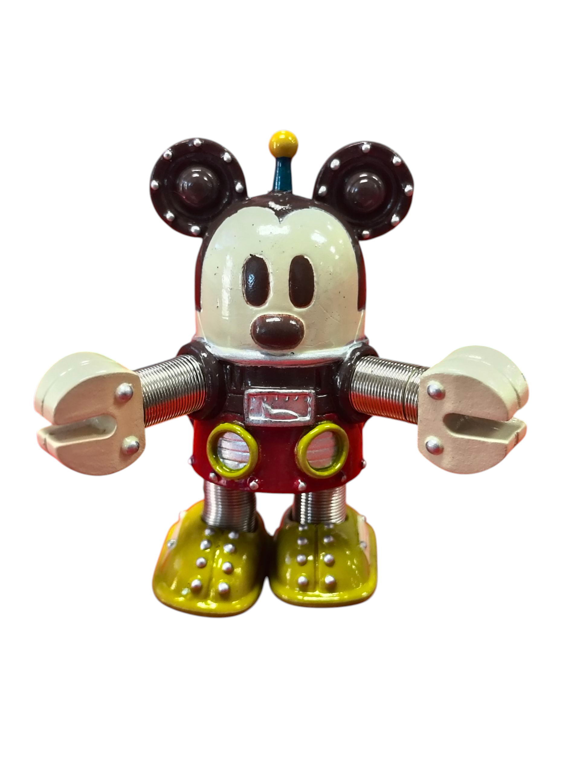 Yujin Gashapon Disney Mickey & Friends Mickey Robo-D Type Zero Mascot Figure