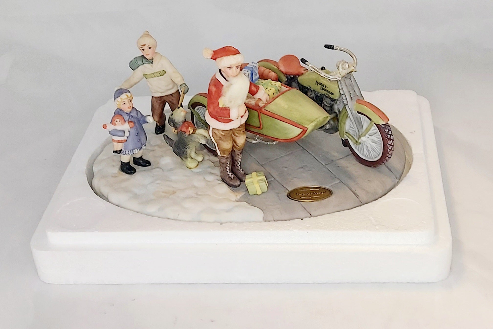 1997 Harley Davidson Limited Edition Surpise Visit Holiday Figurine image 2