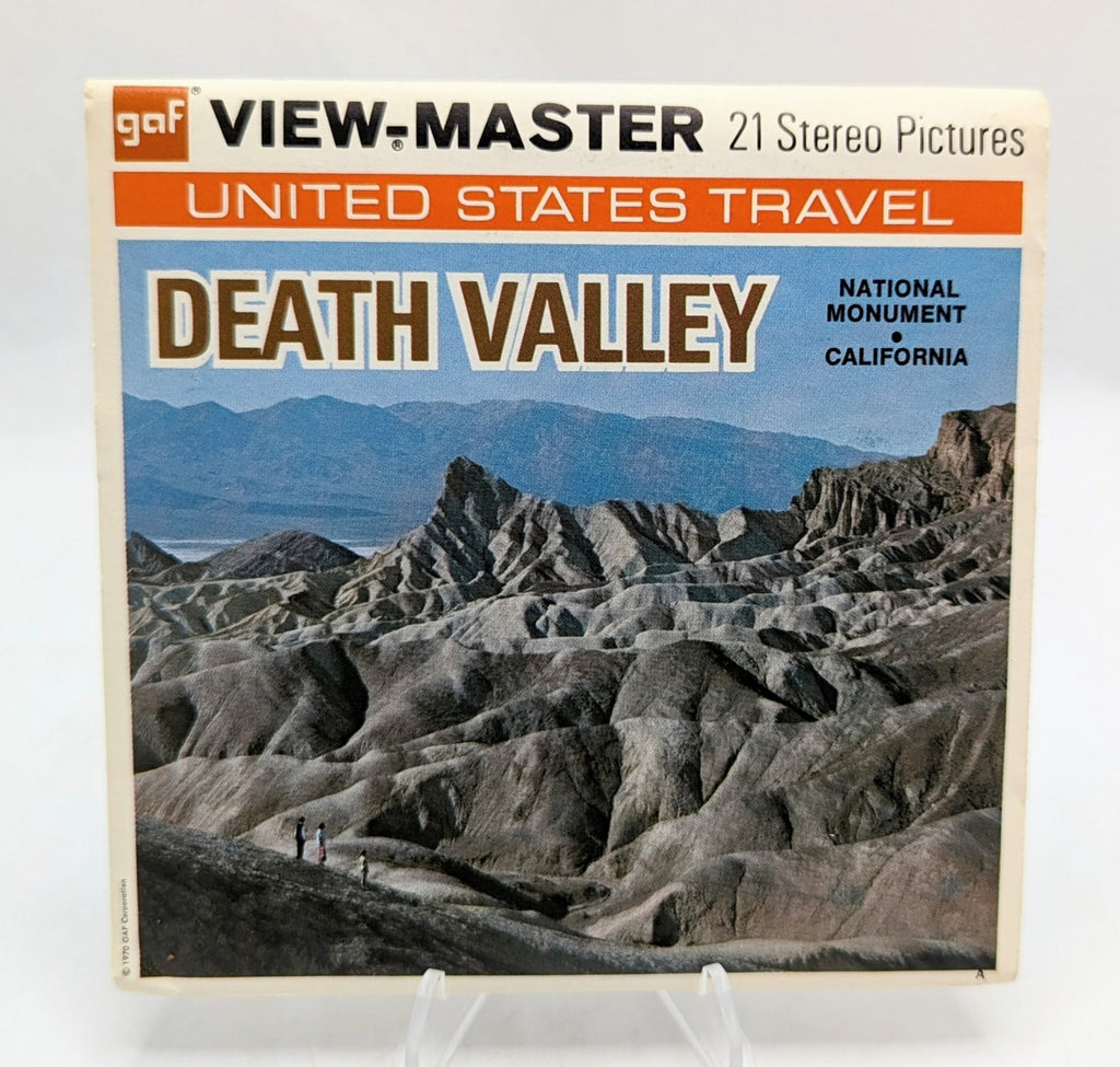 1970 GAF View-Master Death Valley National Monument California 3 Reel Pack