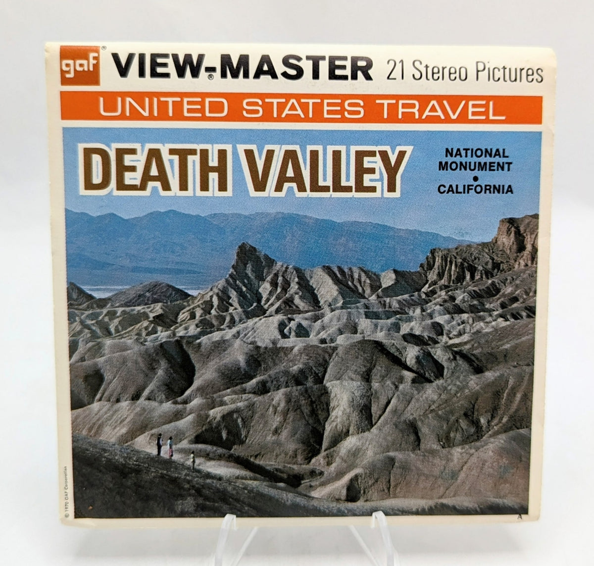 1970 GAF View-Master Death Valley National Monument California 3 Reel Pack