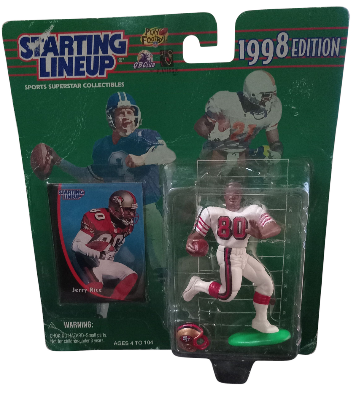 1998 Starting Lineup NFL Jerry Rice San Francisco 49ers Figure - DT