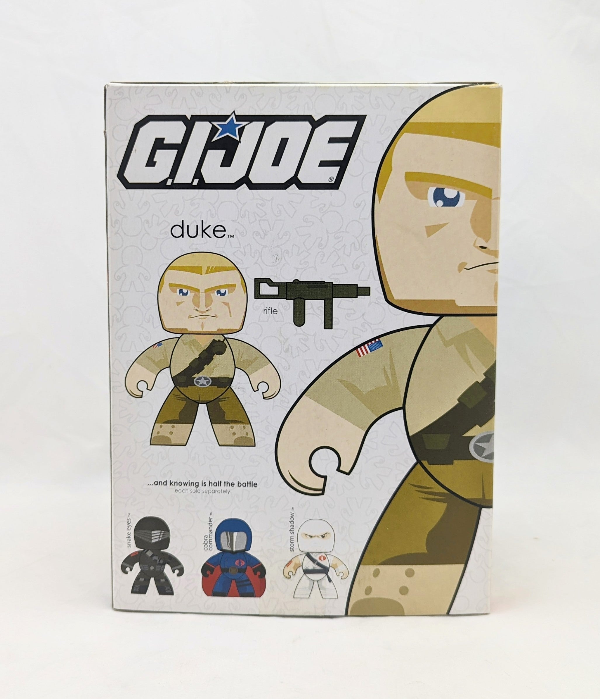 2008 Mighty Muggs G.I. Joe Duke 6" Vinyl Figure image 2