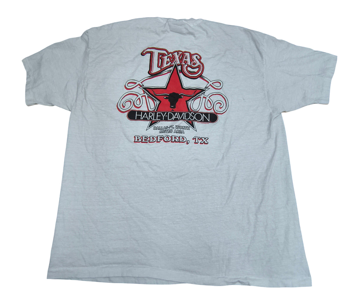 1993 Harley Davidson Interstate Batteries Great American Race Mens XXL T-Shirt image 2