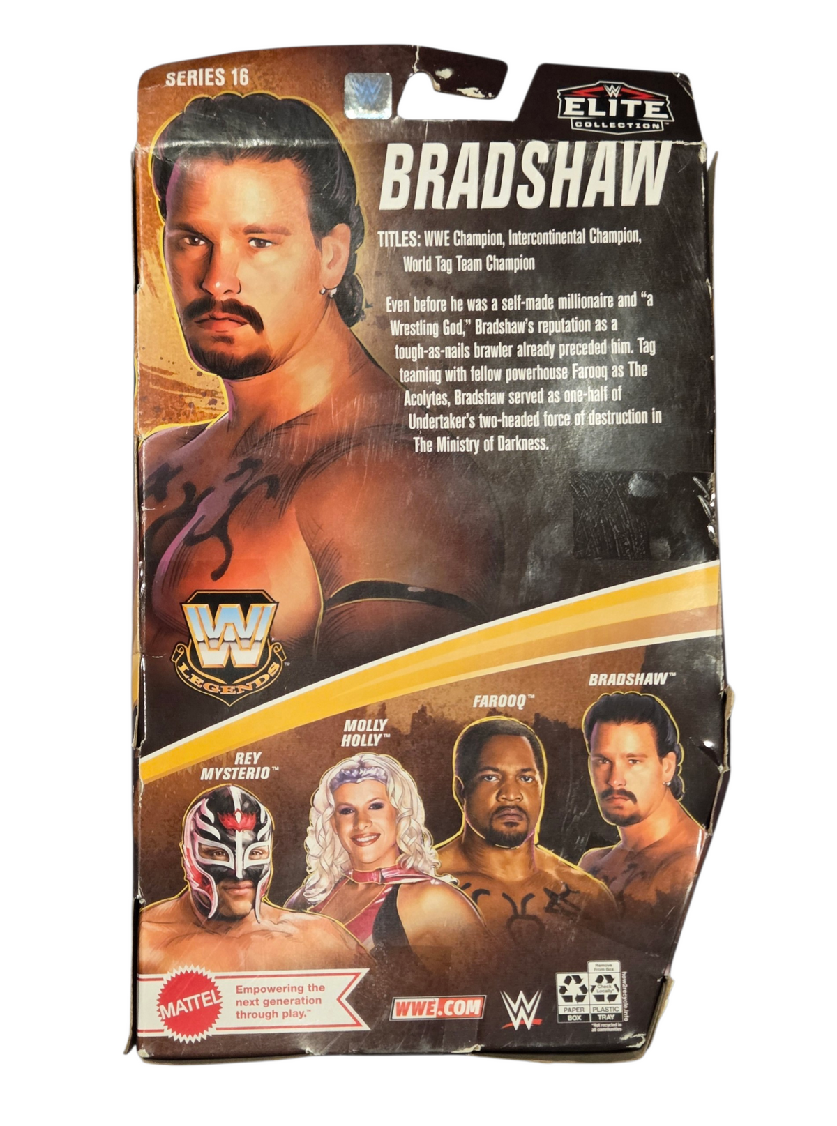 2022 Mattel Elite Collection WWE Bradshaw Legends Series 16 Action Figure WWF image 2