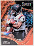 2022 Panini Select Draft Picks Field Level Red Lazer Prizm Deebo Samuel #177