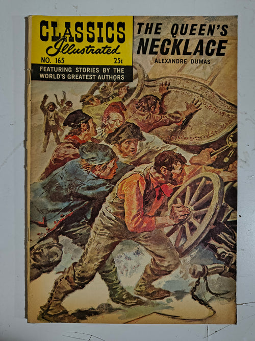 1968 Gilberton Classics Illustrated #165 The Queen's Necklace Alexandre Dumas