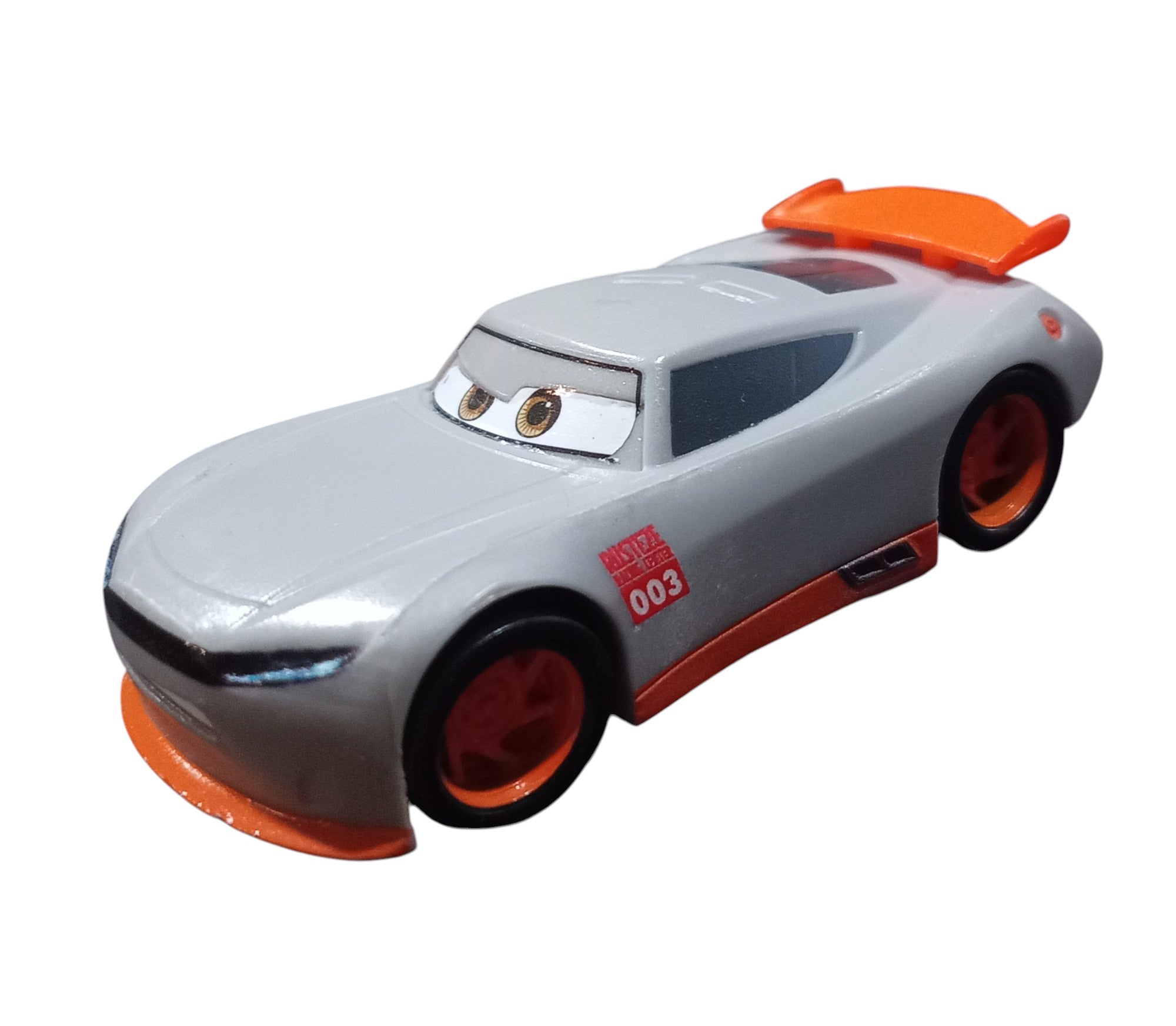 Disney Pixar Cars Aiden Rust Eze Racing #003 Plastic 3" Racer image 2
