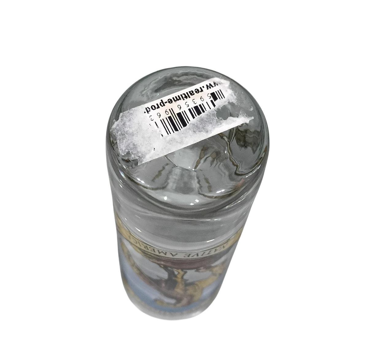 Vintage Real Time Oklahoma Native America Tall Shot Glass image 8