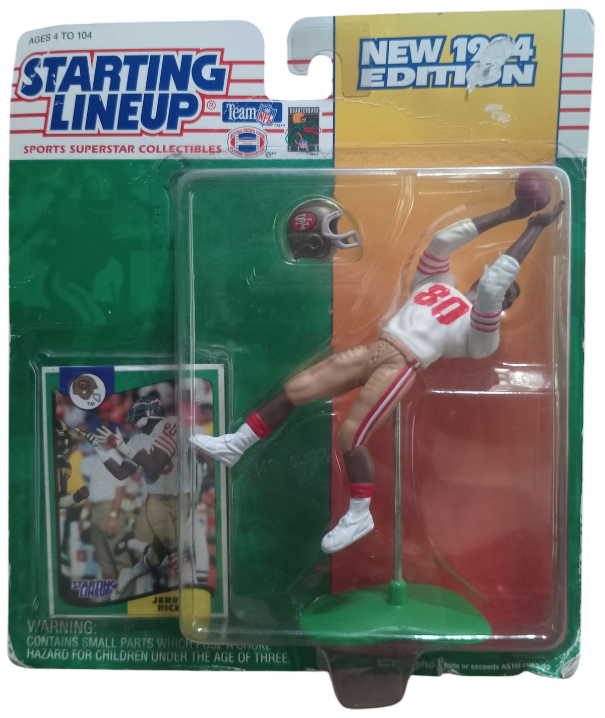 1994 Starting Lineup NFL Jerry Rice San Francisco 49ers Figure - DT