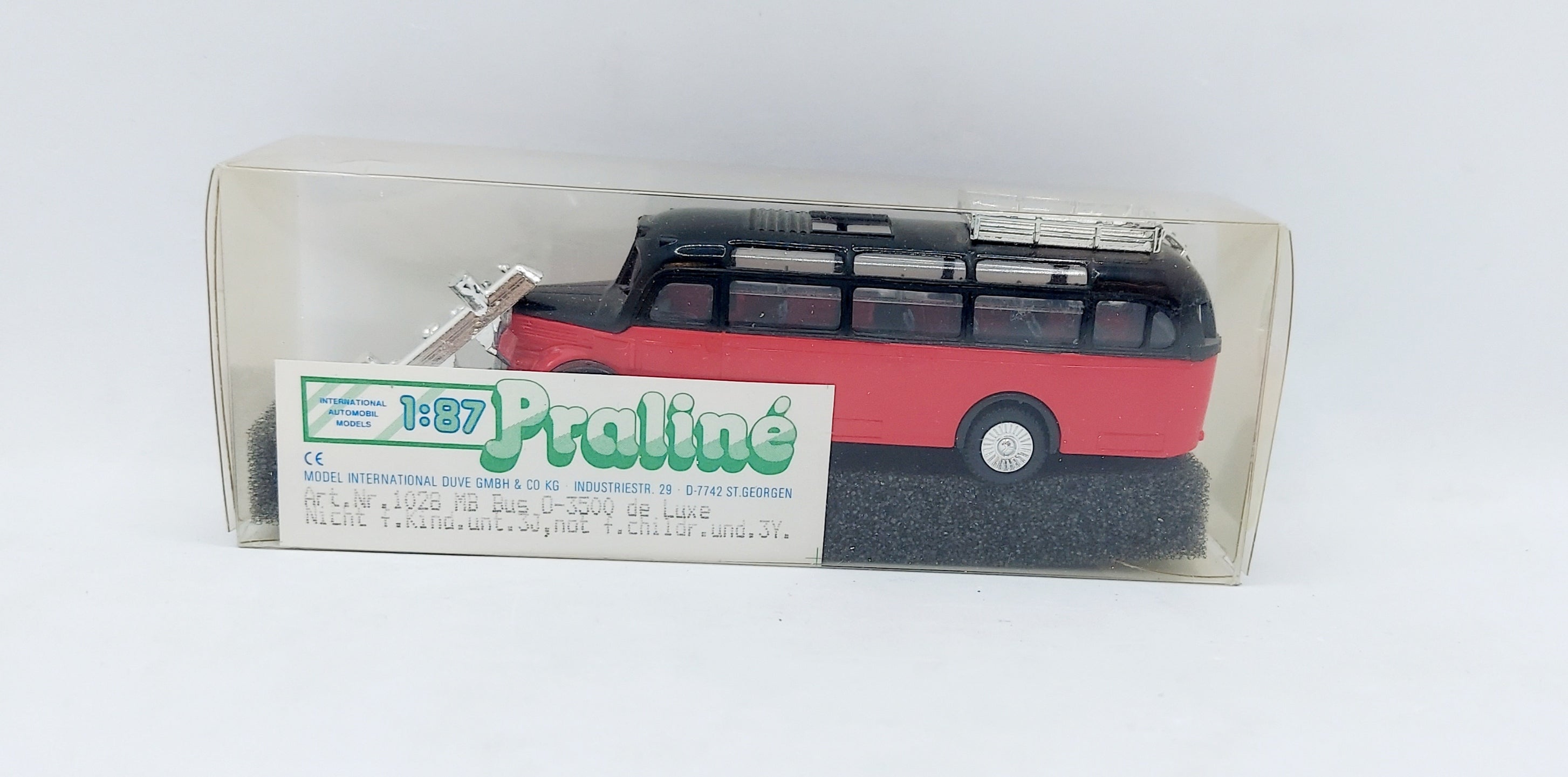 Praline Sonthofen Alpenvogel Mercedes-Benz 0-3500 Germany 1/87 image 2