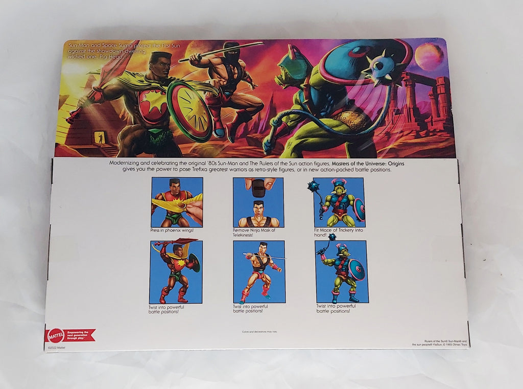 Masters of the Universe Sun-Man and the Rulers of the Sun Action Figure 3pk image 6