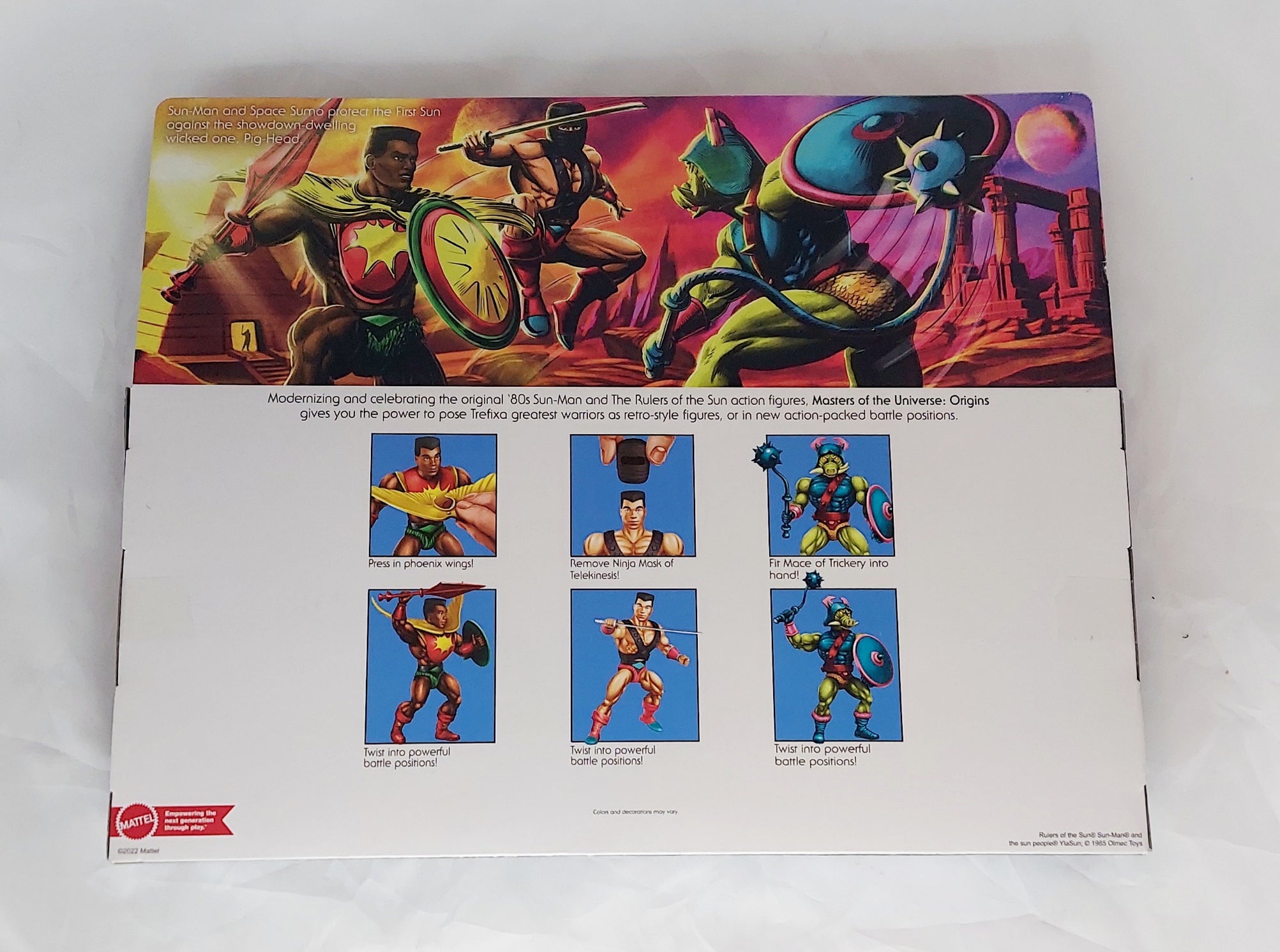 Masters of the Universe Sun-Man and the Rulers of the Sun Action Figure 3pk image 6