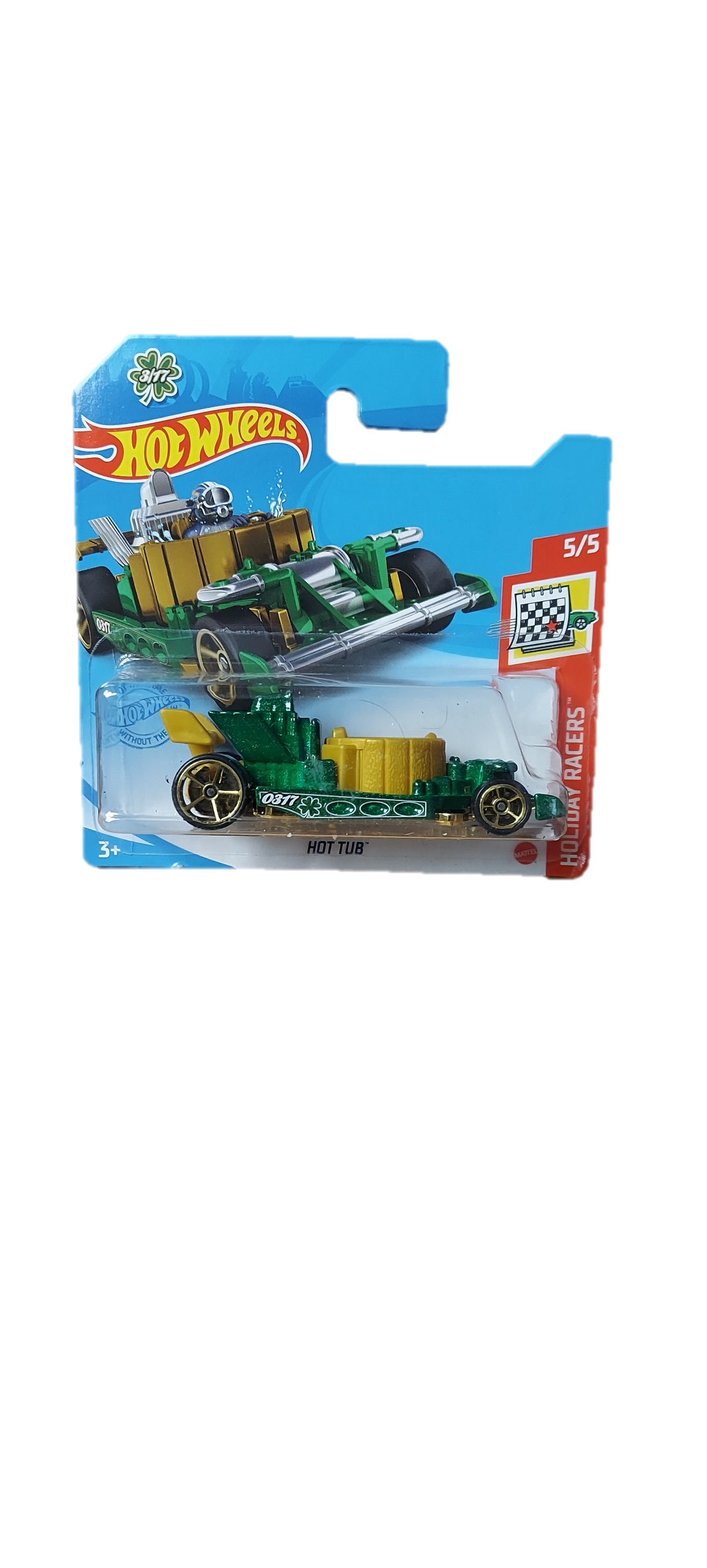 2021 Hot Wheels - Hot Tub (Green) - Holiday Racers 122/250 GRY80-M521