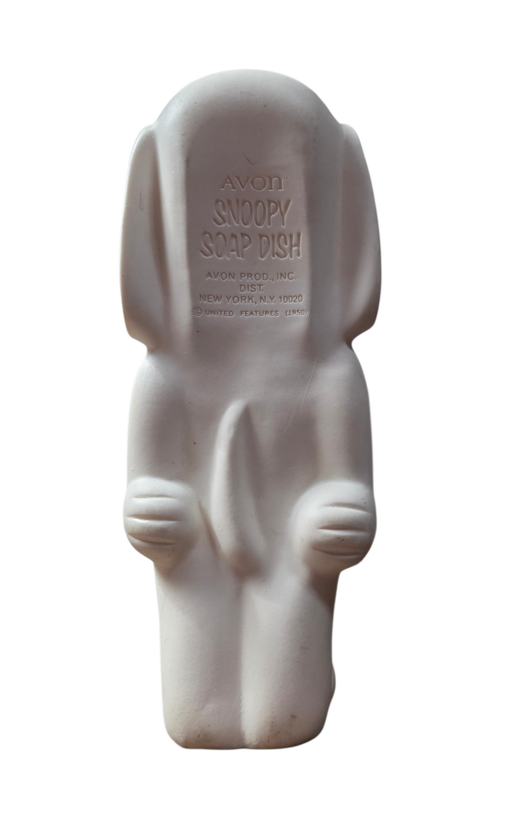 1968 Avon United Features Peanuts Snoopy Rubber Soap Dish image 4